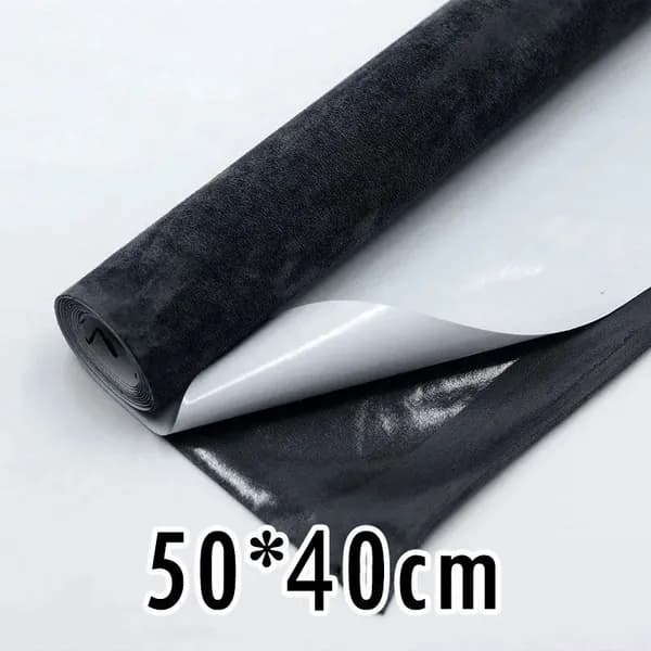 50*40cm Замшевая самоклеящаяся клейкая ткань для интерьера автомобиля модификации дверной панели
