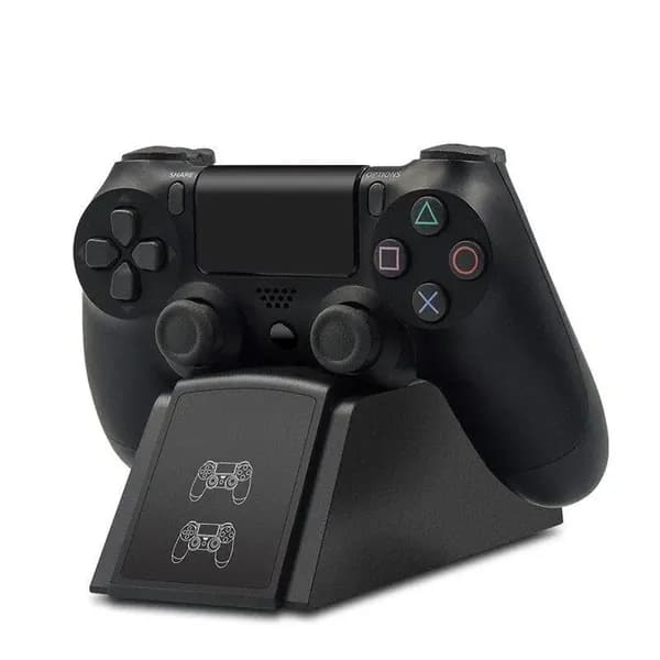 Зарядное устройство контроллера PS4 станция для 2-х геймпадов