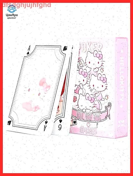 Карты игральные Hello Kitty Куроми Cinnamoroll аниме