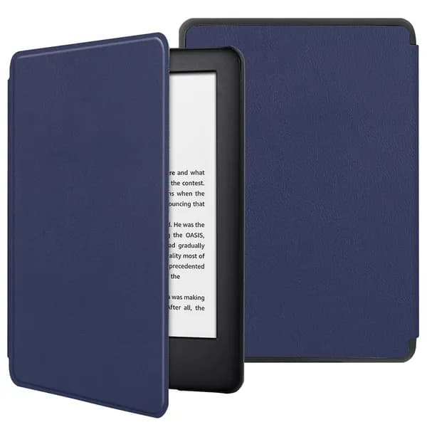 Чехол для Kindle Paperwhite 12-го поколения и Colorsoft Signature Edition 7 дюймов, глубокий синий, автоматическое пробуждение