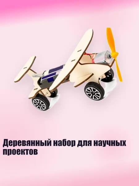 Деревянный набор для научных проектов