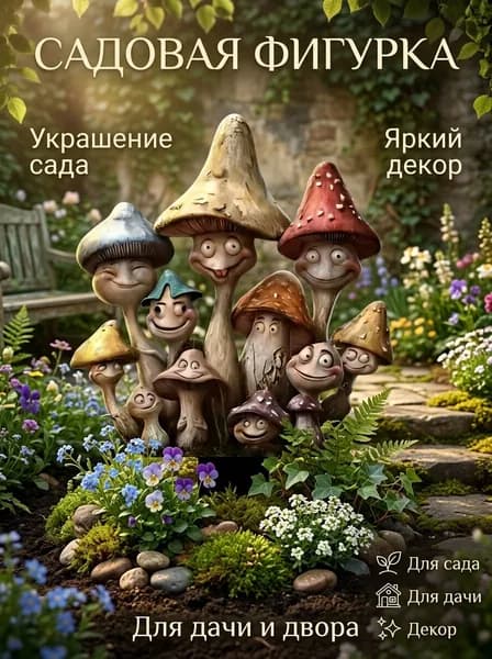 Фигурка садовая
