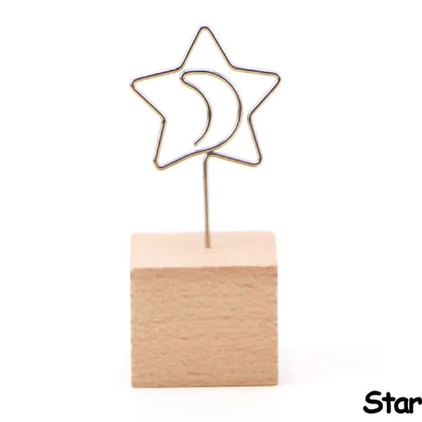 1 PC Квадратные деревянные