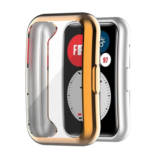 Защитный чехол TPU Anti Scratches Full Cover Screen для Huawei Watch Fit