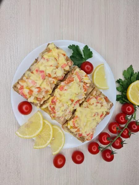 Минтай под крабовой шубой - 3 шт, 600-750 гр