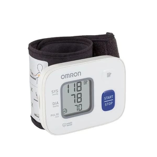 Тонометр OMRON RS2 на запястье