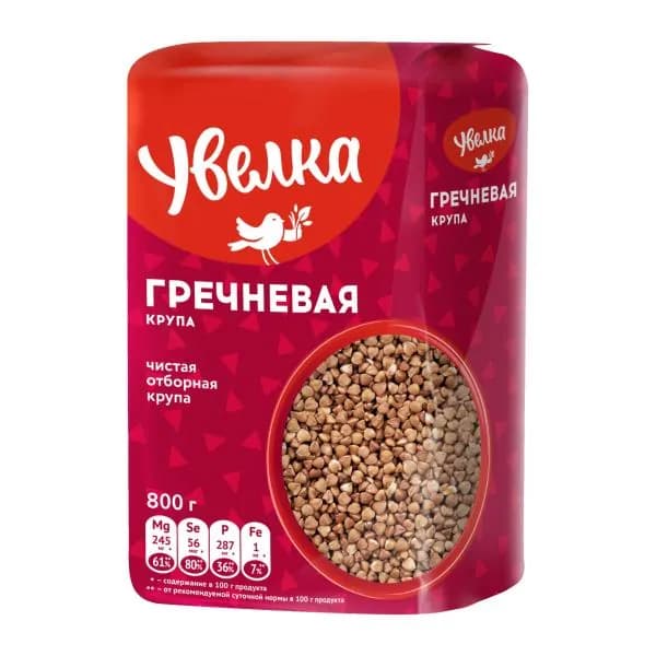 Гречка Увелка Экстра 800г