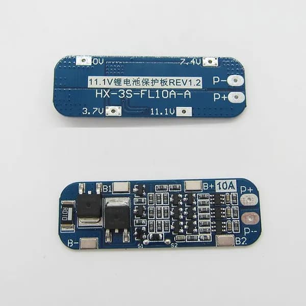 Контроллер HX-3S-FL10A заряда-разряда для Li-ion аккумуляторов на 3 ячейки