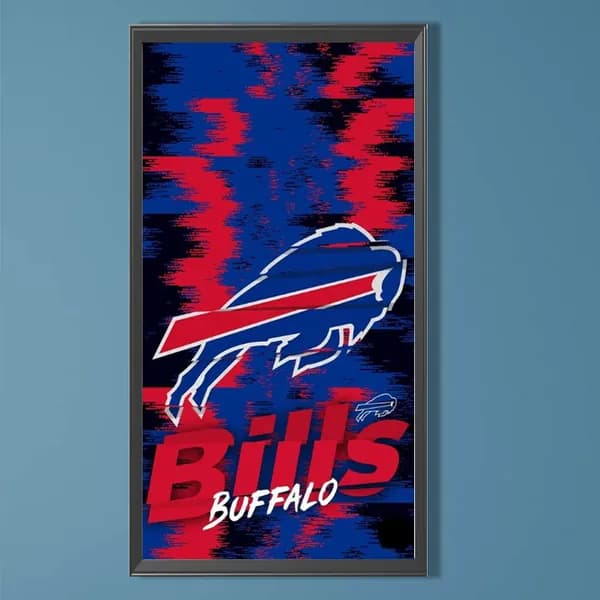 Диамантная картина Buffalo Bills с абстрактным логотипом, 30 55 см, из смолы