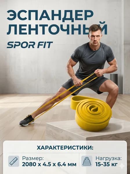 Эластичная лента/резинка сопротивления для подтягиваний на перекладине