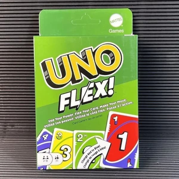 Настольная карточная игра UNO Flex карт, Новая версия игры для всей семьи