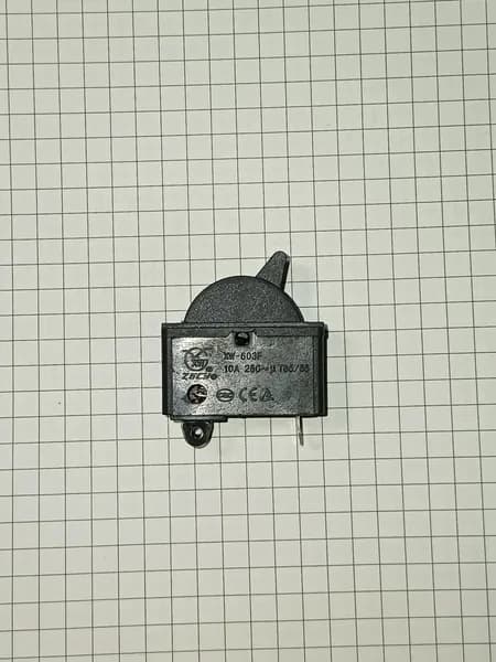 Переключатель для фена 3 положения XW-603F 10A 250v Т85/55