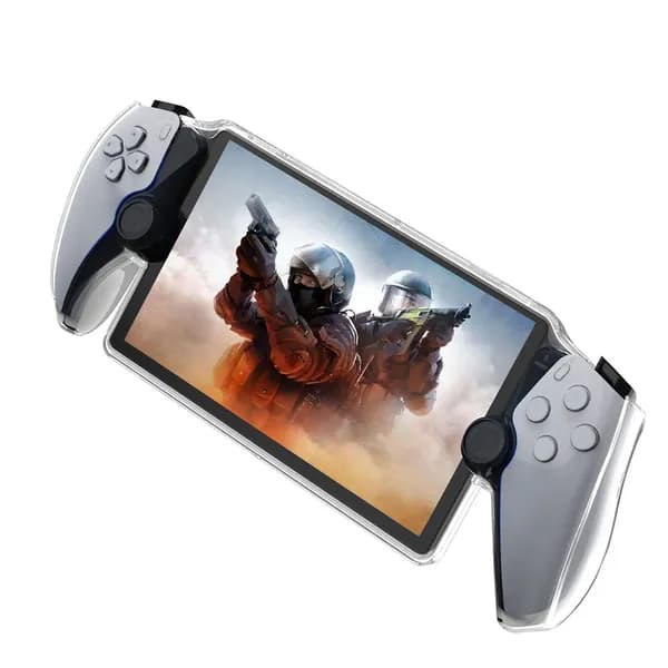 Чехол для PlayStation Portal из прозрачного ТПУ с эргономичным захватом