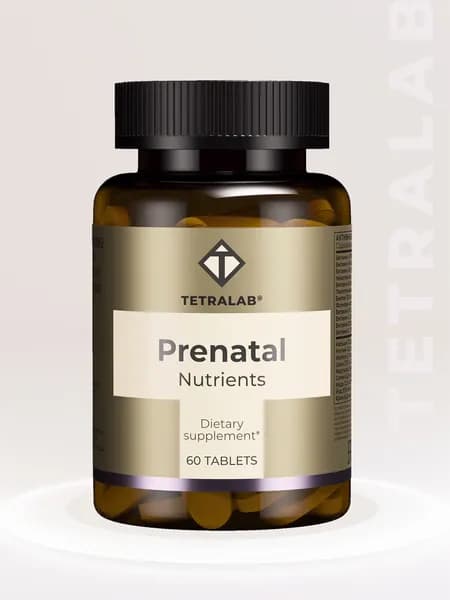 Пренатал (Prenatal) TETRALAB мультивитамины и минералы для беременных женщин таб. №60
