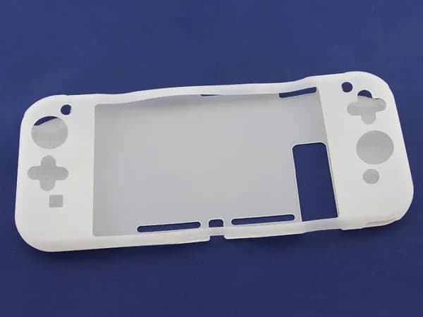 Силиконовый чехол/Silicon Case, White/Белый (Switch)