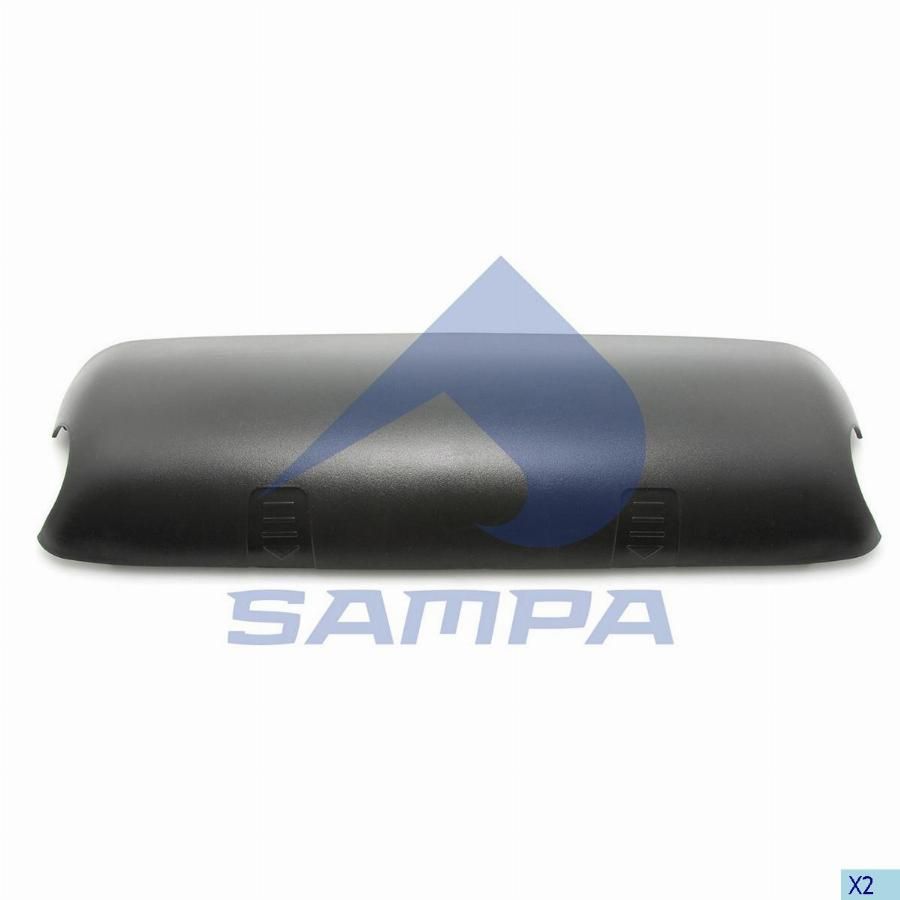 Корпус зеркала основного правое Iveco Eurocargo, EuroTech, EuroStar, EuroTrakker, Euromover (Sampa)