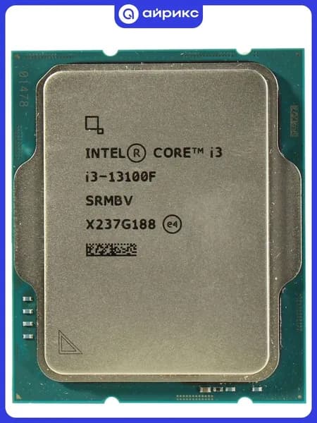 Процессор Intel Core i3 13100F, LGA 1700, OEM, CM8071505092203