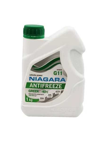 Антифриз NIAGARA GREEN G11 зелёный -40C - 1 литр