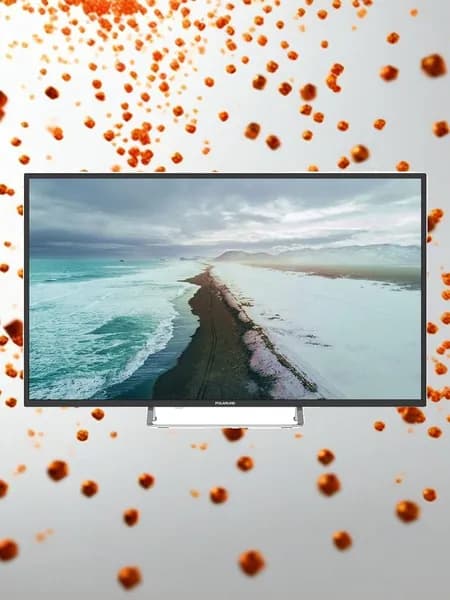 POLARLINE Телевизор 43PL52TC-SM 43″ Full HD, черный