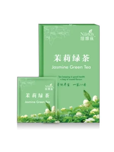 Greenleaf Зелёный чай c жасмином 1.5гр/30 пакетиков