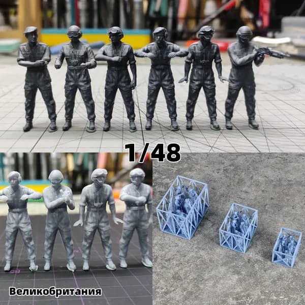Cor 1/48 сборная модель солдат
