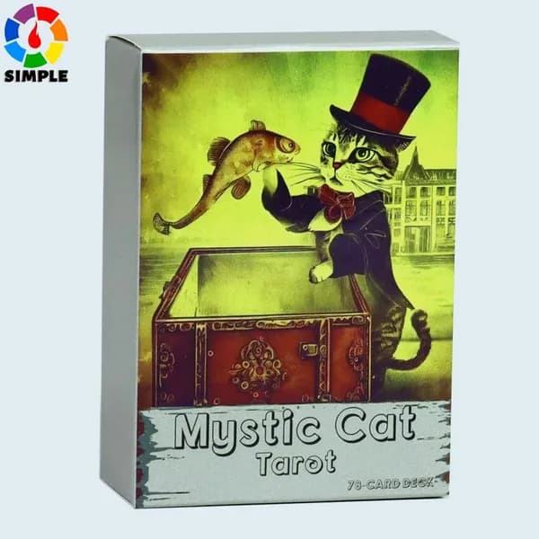 Таро Мистический кот (78 карт) Mystic Cat Tarot 78-Card Deck