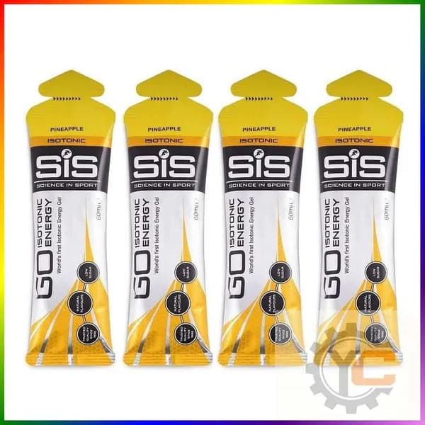Гель энергетический SIS Go Isotonic Gel, Ананас, 60мл 4шт