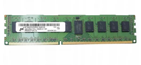 Micron Оперативная память DDR3, 1333 МГц, 1 x (MT18KSF51272PDZ-1G4M1HG)