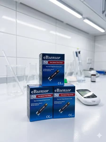 Полоски тестовые eBsensor 50 шт. - Набор 3 пачки