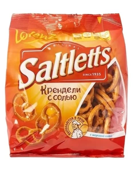 Saltletts Крендели с солью классические, 150г