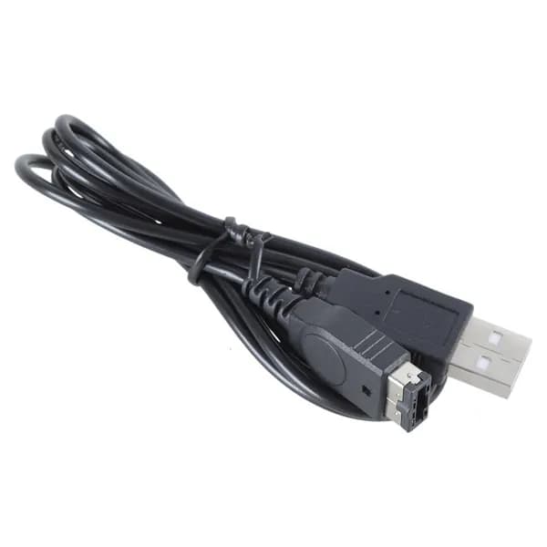 USB-кабель для GBA SP и Nintendo DS, Черный