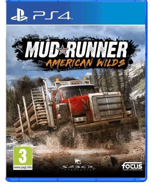 Игра Spintires: MudRunner American Wilds (PlayStation 4)