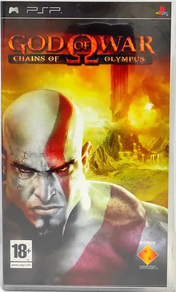 God of War Chains of Olympus Английский язык UCES 00842 Видеоигра на диске PSP. Товар уцененный