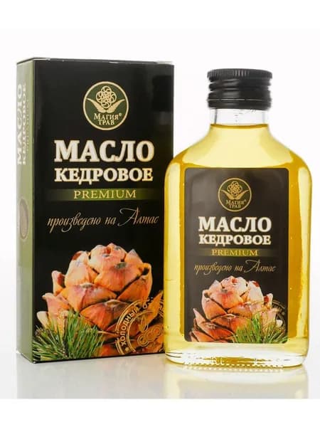 Масло кедровое Премиум, 100 мл