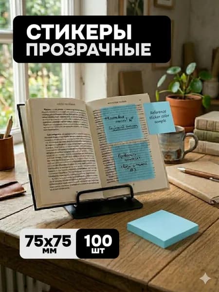 Стикеры прозрачные для заметок