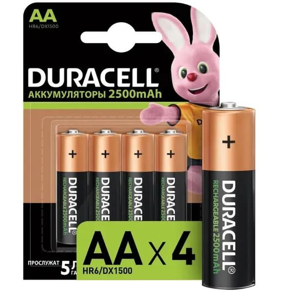 Батарейка Duracell LR06-4BL "АА" Блистер 4шт