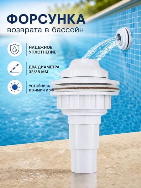 Насадка для массажа в бассейне, фитинги для струи, уплотнители, набор аксессуаров для земли