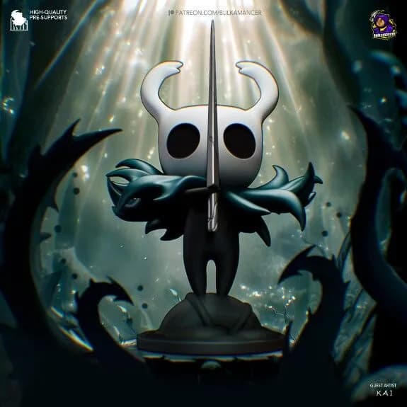Фигура модель Hollow Knight (Silent Sentinel), 105 mm