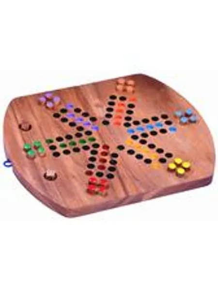 Ludo - Wurfelspiel Настольная игра, деревянная, для 2-6 игроков