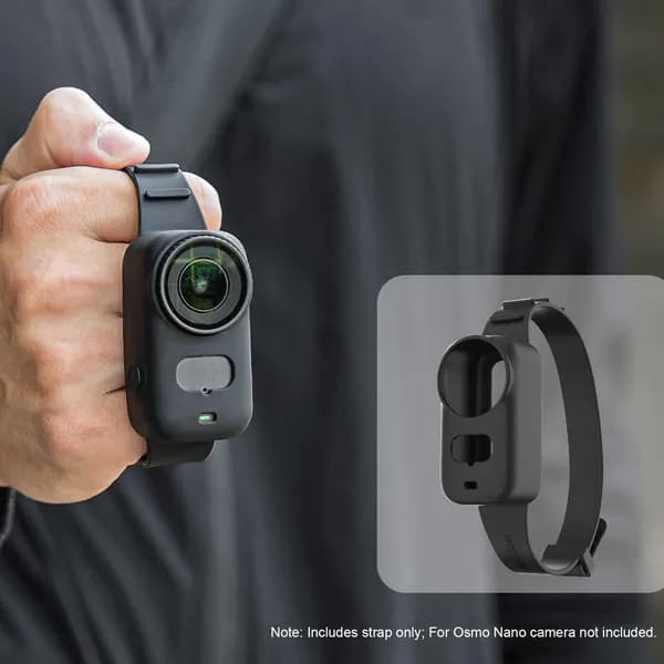 Силиконовый расширяемый чехол-ремешок для камеры DJI Osmo Nano
