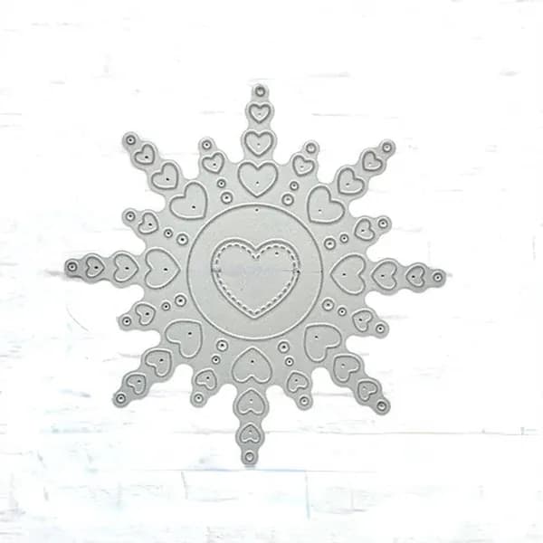 Металлическая форма Love Sun