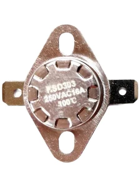 Термостат KSD303 16A 100С биметаллический самовозвратный для Ariston Thermex 316100