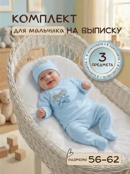 Комплект на выписку новорожденного