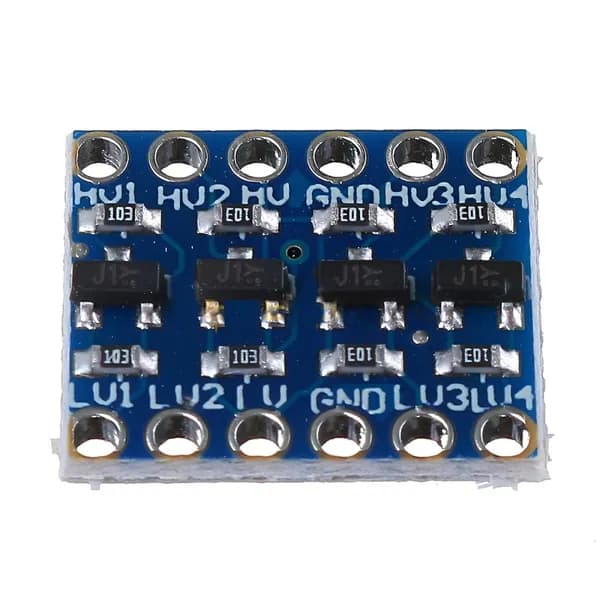 4-канальный логический преобразователь уровня (I2C, SPI), двунаправленный модуль от 5 В до 3,3 В для Arduino, Raspberry Pi, Intel Edison