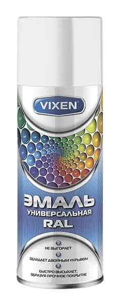 Эмаль ASTROHIM VIXEN VX19016 алкидная RAL, ярко-белый (RAL 9016)