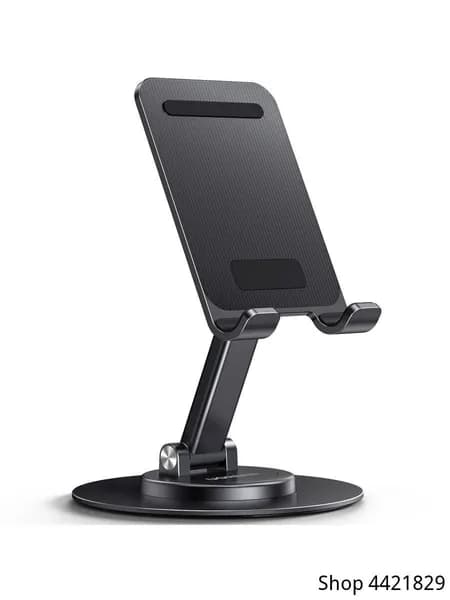 Подставка для телефона складная UGREEN LP805 (35152) Swivel&Foldable Multi-Angle Phone Stand, черный