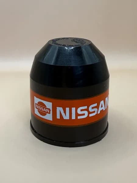 Защитный колпак на шар фаркопа Nissan (черный) пластик