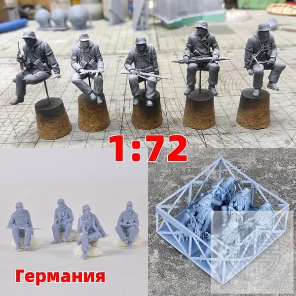 Cor 172 сборная модель солдат