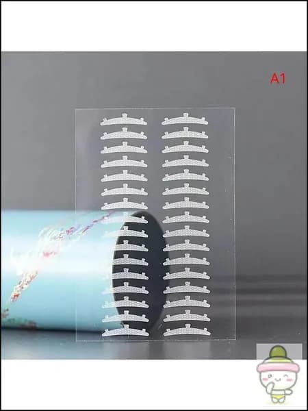 3D стерео наклейка на двойное веко