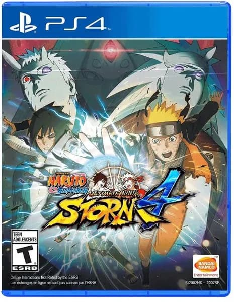Игра Naruto Shippuden Ultimate Ninja Storm 4 (PlayStation 4, PlayStation 5, Английская версия)